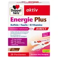 Produktbild: Energie Plus Koffein + Taurin + B-Vitamine DIRECT – Mit Vitamin B1, B5 Pantot...