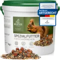 Produktbild: wildtier liebe Artgerechtes Eichhörnchenfutter 1kg für Eichhörnchen Ganzjährig
