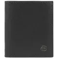 Produktbild: Piquadro Black Square Geldbörse RFID Schutz Leder 8.5 cm  schwarz