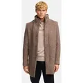 Produktbild: Kronstadt Wollmantel Herren KSChess Winter Mantel Herrenmantel Eleganter Wollmantel mit herausnehmbarer Stepp-Einlage braun XXL