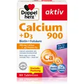 Produktbild: Doppelherz Calcium 900 + D3 Tabletten zur Unterstützung der Knochen-, Gelenks- und Zahngesundheit 30 TABL