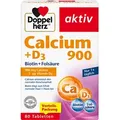 Produktbild: DOPPELHERZ Calcium 900+D3 Tabletten 80 St