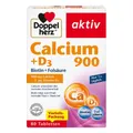 Produktbild: Doppelherz Calcium 900 + D3 Tabletten, 80 St PZN 18112981 ✅
