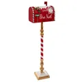Produktbild: FEERIC LIGHTS & CHRISTMAS - Metall red Letter Box höhe 100cm