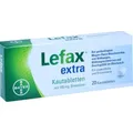 Produktbild: LEFAX extra Kautabletten 20 St. PZN 02563813