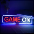 Produktbild: Neonschild Gaming LED Neonlicht Wanddekoration USB Kinderzimmer Bar Party