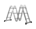 Produktbild: COSTWAY Vielzweckleiter, Aluminium, 7in1, Länge bis 370,5cm, Klappbar, 150 kg