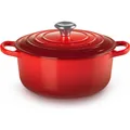 Produktbild: Le Creuset Signature (22 cm, Bräter + Schmortopf, Gusseisen) (21177220602430)