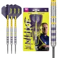 Produktbild: Target Darts Luke Littler Loadout Steel Tip Swiss Point Darts, 90% Tungsten Dart, 24G | Stahlspitzen-Dartset, Player Edition Swiss Points Dart-Sets mit Werkzeug, Pro Grip-Schaft und Nr. 2-Flügeln