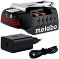 Produktbild: Metabo Power Charger Ladegerät PC 18-65 mit Netzstecker USB-C Kabel