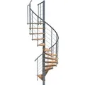Produktbild: Minka Spindeltreppe  Venezia Smart Grau Geschosshöhe bis 305 cm