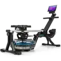 Produktbild: Capital Sports - Flow M1 Wasserrudergerät platzsparend Trainingscomputer bis 150 kg