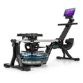 Produktbild: Capital Sports - Flow M1 Wasserrudergerät Platzsparend Trainingscomputer Bis 150 Kg