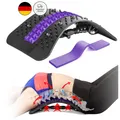 Produktbild: Rückenstrecker GUBENCI Rückenmassagegerät für Lendenwirbelsäule 36x18x10 cm Lila