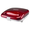 Produktbild: Beper P101CUD100, 6 Waffel(n), Abbildung, Schwarz, Weiß, 850 W, 270 mm, 125 mm - Schwarz/Weiß