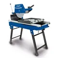 Produktbild: Scheppach HSM3500 Steintrennmaschine Fliesenschneider | inkl. Fahrvorrichtung & Diamanttrennscheibe | 700mm Schnittlänge | 110mm Schnitthöhe | inkl. Wasserpumpe & Winkelanschlag | Sägekopf 0°- +45°