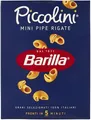 Produktbild: 10x Pasta Barilla Piccolini mini pipe rigate Nudeln 500 g pack