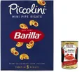 Produktbild: 10x Pasta Barilla Mini Pipe rigate, Nudeln 500g+Italian Gourmet Polpa 400g