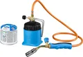 Produktbild: CFH Lötlampe Lötmeister LM3000 inkl. 2 Kartuschen Gasbrenner Lötbrenner Brenner