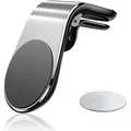Produktbild: Handyhalter fürs Auto Magnet Kfz Handy Halterung Lüftung Superstark Magnetkraft mit 5 Magnete magnetisch Auto Handyhalterung für alle Handys und... - Silber