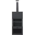 Produktbild: Westmann Grill und Gartenkamin, Terrassenofen,schwarz,