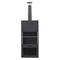 Produktbild: Westmann Westmann Grill und Gartenkamin, Terrassenofen, schwarz