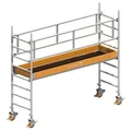 Produktbild: Layher Rollgerüst Uni Standard 3,20m AH Fahrgerüst Alugerüst (DIN EN 1004:2004)