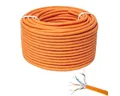 Produktbild: PremiumX 50m CAT 7 Netzwerkkabel Simplex LAN Kabel Ethernet Datenkabel Netzwerkkabel