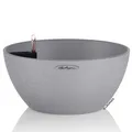 Produktbild: LECHUZA® Pflanzschalen CUBETO Stone 40 Steingrau All-in-One