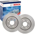 Produktbild: 2x BOSCH BREMSSCHEIBEN 295,8mm BELÜFTET VORNE passend für NISSAN NAVARA RENAULT 