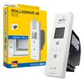 Produktbild: RolloDrive 65 PLUS, elektrischer Rolladen‑Gurtwickler Unterputz weiß, für bis...