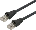Produktbild: TG 100008648 - Patchkabel RJ45 Cat.6A S/FTP 5 m schwarz