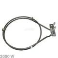 Produktbild: Zanussi 357042405 Heizelement Heißluft 2000W Backofen Heißluft Neu