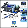 Produktbild: Lötstation, + Heißluftlötstation 750W Entlötstation Repairing-Station Heißluf...