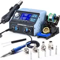 Produktbild: Lötstation, 992D+ Heißluftlötstation 750W Entlötstation Repairing-Station Hei...