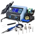 Produktbild: Lötstation Heißluft 750W 2-in-1 Elektronik Reparatur Werkstatt
