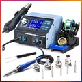 Produktbild: Präzise Löt- und Heißluftstation 750W mit LCD - Ideal für Empfindliche Bauteile