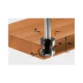 Produktbild: Festool HW S8 D22/16/R2,5+6 Griffleistenfräser 22 x 16 x 59 x 8 mm ( 491140 )