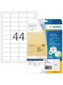 Produktbild: HERMA Transparente Folien-Etiketten, matt, A4, 48,3 x 25,4 mm, wetterfest, permanent haftend