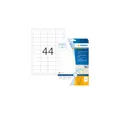 Produktbild: HERMA Etiketten 1.100 Folienetiketten 4680 transparent 48,3 x 25,4 mm