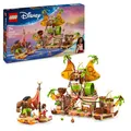 Produktbild: LEGO ǀ Disney Vaiana 2 Kakamora-Barge - Kakamora Boot - Spielzeug für Mädchen und Jungen ab 7 Jahren - inkl. Bootmodell, Vaiana Mini-Puppe und Maui Figur - Geburtstagsgeschenk für Fans - 43258