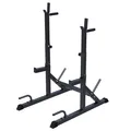 Produktbild: GORILLA SPORTS® Squat Rack Kniebeugenständer Langhantelablage Hantelständer