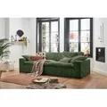 Produktbild: KAWOLA Sofa NETTA 3-Sitzer Bezug abziehbar Cord moosgrün