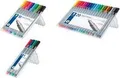 Produktbild: Staedtler 334 SB20 Schwarz - Blau - Braun - Grün - Grau - Violett - Rot - Türkis - Violett - Gelb (334 SB20)
