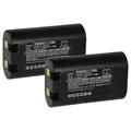 Produktbild: vhbw 2X Akku Ersatz für Dymo W002856, 1759398, S0895840 für Drucker Kopierer Scanner Etiketten-Drucker (1600 mAh, 7,4 V, Li-Ion)