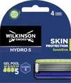 Produktbild: WILKINSON Sword Men Hydro5 Haut Protection Sensitive Ersatz-Rasierklingen 4 Stk.