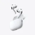 Produktbild: AURICOLARI AIRPODS PRO (TERZA GENERAZ.) MFHP4ZM/A BIANCO CON CUSTODIA DI RICARIC