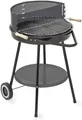 Produktbild: ♦ OUTLET ♦ Mr. Gardener Grillwagen » Santa Fe « Rundgrill, Windschutz, Wärmerost