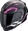 Produktbild: Scorpion EXO-491 Kripta, Integralhelm - Schwarz/Pink/Weiß - XS 48-450-334-02