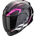 Produktbild: Motorrad Helm XS - Scorpion EXO-491 Kripta Integralhelm - schwarz-pink-weiß